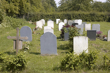 Image showing Gravestones