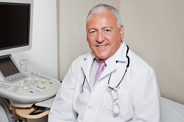 Image showing Male Radiologist Smiling