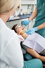 Image showing Dental Patient Receiving Local Anesthetic