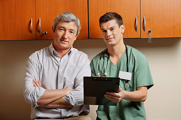 Image showing Medical Resident with Doctor