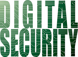 Image showing digital security