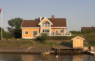 Image showing Yellow house