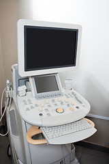 Image showing Ultrasound Machine At Clinic