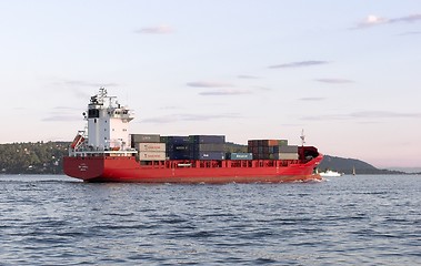 Image showing Container ship