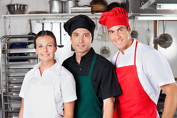 Image showing Happy Chefs In Kitchen