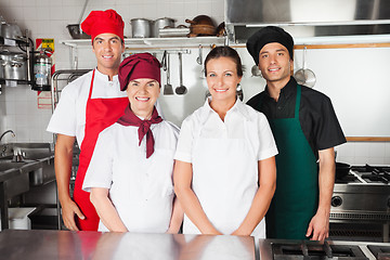 Image showing Happy Chefs In Kitchen