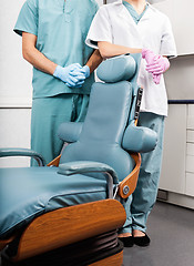 Image showing Faceless Dentist Portrait