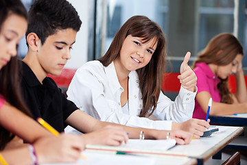 Image showing Confident Teenage Girl