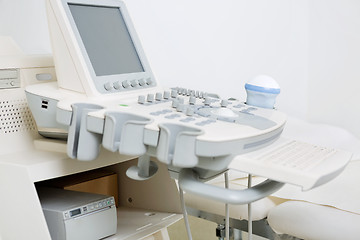 Image showing Ultrasound Machine In Clinic