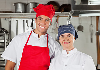 Image showing Confident Chefs In Kitchen
