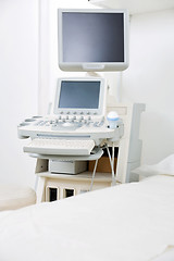 Image showing Interior Of Clinic With Ultrasound Machine