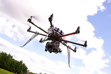 Image showing UAV Photography Helicopter