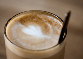 Image showing Latte Detail