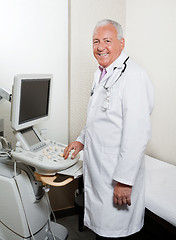 Image showing Male Radiologist At Clinic