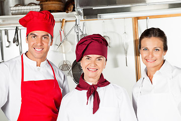 Image showing Happy Chefs In Kitchen