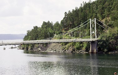 Image showing Bridge abutment