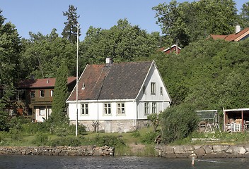 Image showing House at the sea