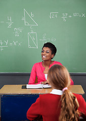 Image showing Teacher Looking Away