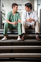 Image showing Medical Colleagues Having Discussion