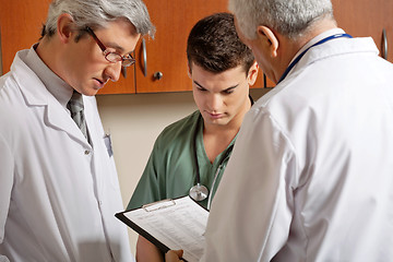 Image showing Medical Professionals In a Discussion