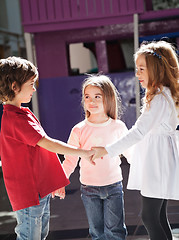 Image showing Children Playing At Kindergarten