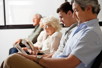 Image showing Patients Waiting In Lobby