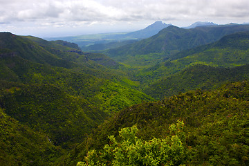 Image showing black river water fall gran riviere