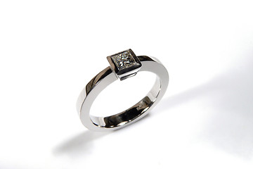 Image showing diamond engagement ring