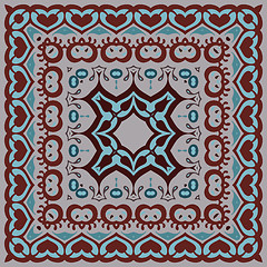 Image showing Vector Ornamental  background.