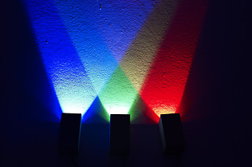 Image showing colored light