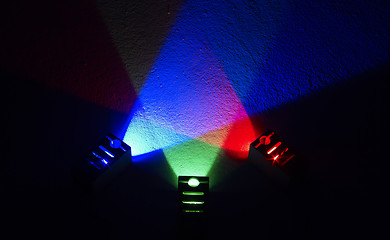 Image showing colored light