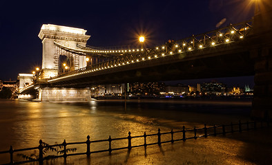 Image showing Budapest at night