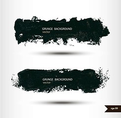 Image showing Splash banners. Watercolor background. Grunge background.