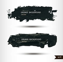 Image showing Splash banners. Watercolor background. Grunge background.