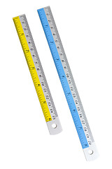 Image showing Metal rulers

