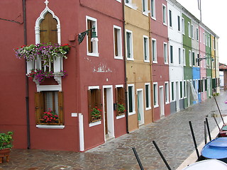 Image showing Burano Venice Italy