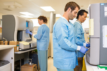 Image showing Researchers Working In Laboratory