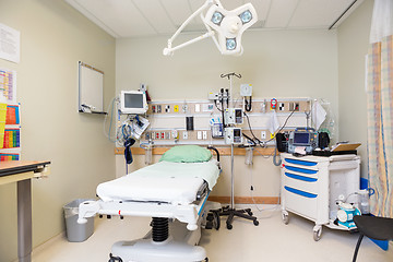 Image showing Emergency Hospital Room