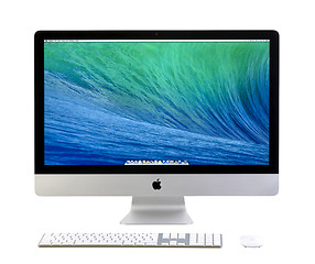 Image showing New iMac 27 With OS X Mavericks