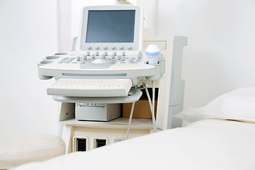 Image showing Examination Room With Ultrasonography Machine