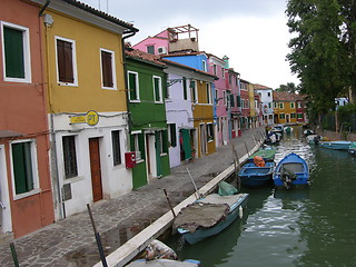 Image showing Burano Venice Italy