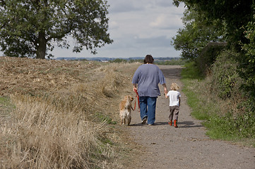 Image showing Walk in the country