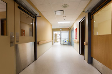 Image showing Corridor In Hospital