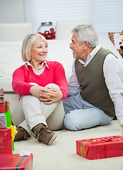 Image showing Senior Couple Looking At Each Other