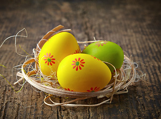 Image showing easter eggs