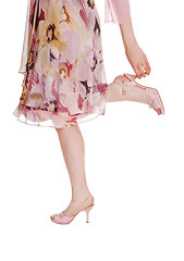 Image showing Legs in dress.