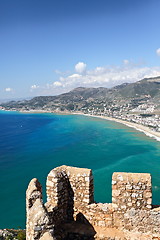 Image showing Ancient fortress in Alanya.