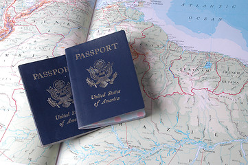 Image showing passports