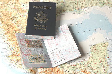 Image showing passports
