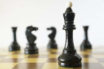 Image showing Chess queen